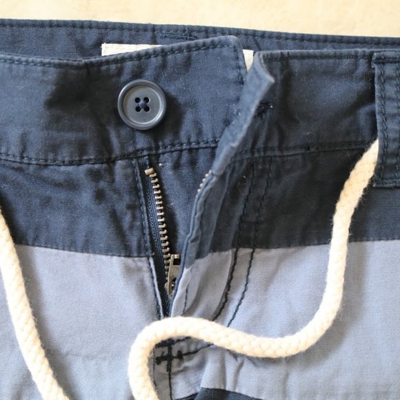 3/$15 OLD NAVY Nautical Colorblock Striped Cotton Shorts - Size 2 - Picture 3 of 16